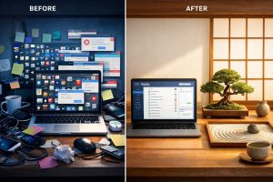Transformation from chaos to order applying the Digital 5S Methodology to declutter the mind